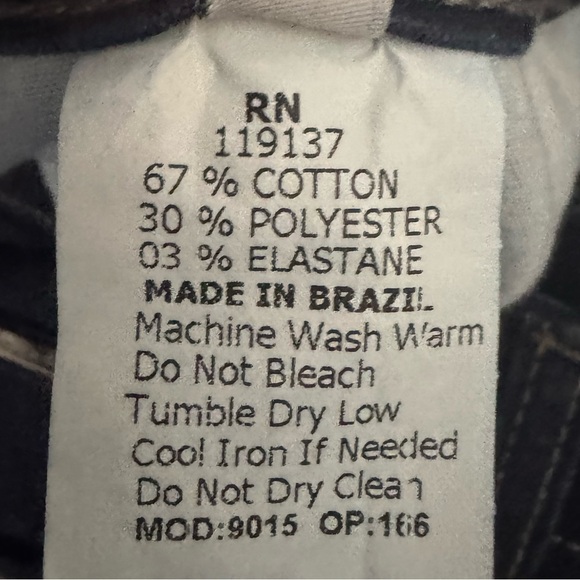 Soft Surroundings Beija Flor Scenic Cuff Jeans Size 16 - Picture 6 of 6